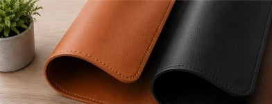 Nordvior Eco-Leather Desk Mat – Elegant Protection for Your Desk