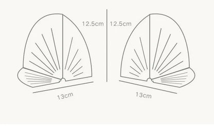 Nordvior Caper – brass bookends