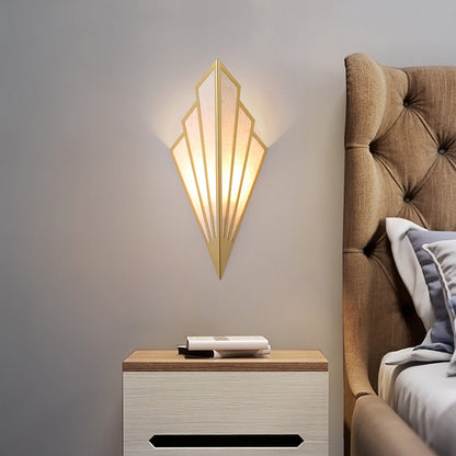 Nordlys Frame – Elegancka Lampa Ścienna z Lnu i Metalu