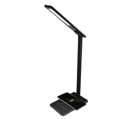 LumaDock – Lampa biurkowa LED z ładowaniem bezprzewodowym