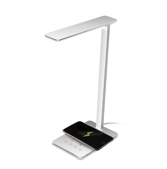 LumaDock – Lampa biurkowa LED z ładowaniem bezprzewodowym