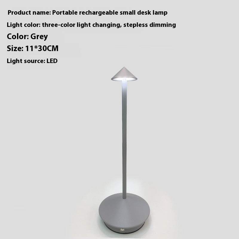 Luma Bar – Bezprzewodowa Lampa Stołowa LED z Regulacją Jasności