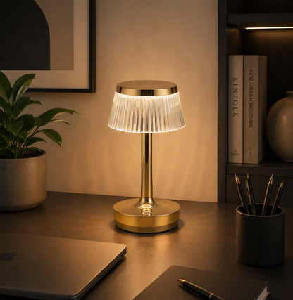 Krystal mushroom lamp