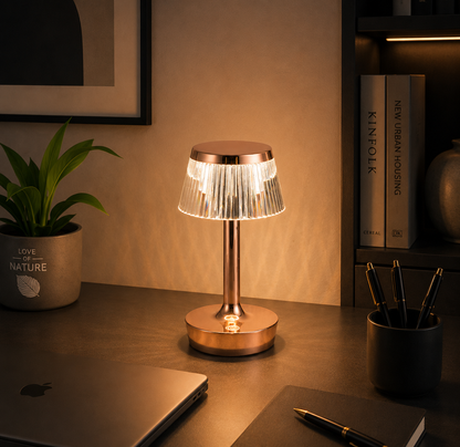 Krystal mushroom lamp