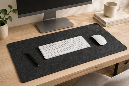 Felt desk mat