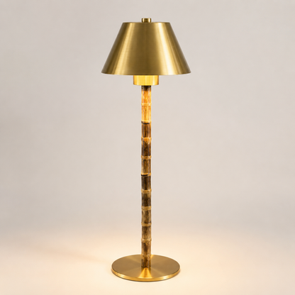 Bamboo Glow Table Lamp – Warm lighting with natural elegance