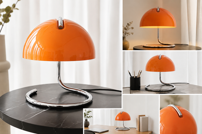 Nordvior Retro – metal nightstand lamp