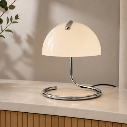 Nordvior Retro – metal nightstand lamp