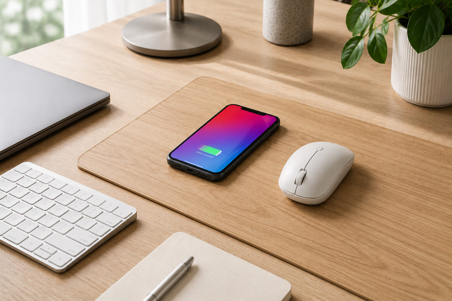SmartDesk Mouse Pad with Charger
