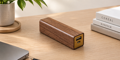 Walnut power bank
