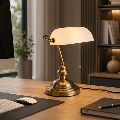 Vintage retro-style desk lamp
