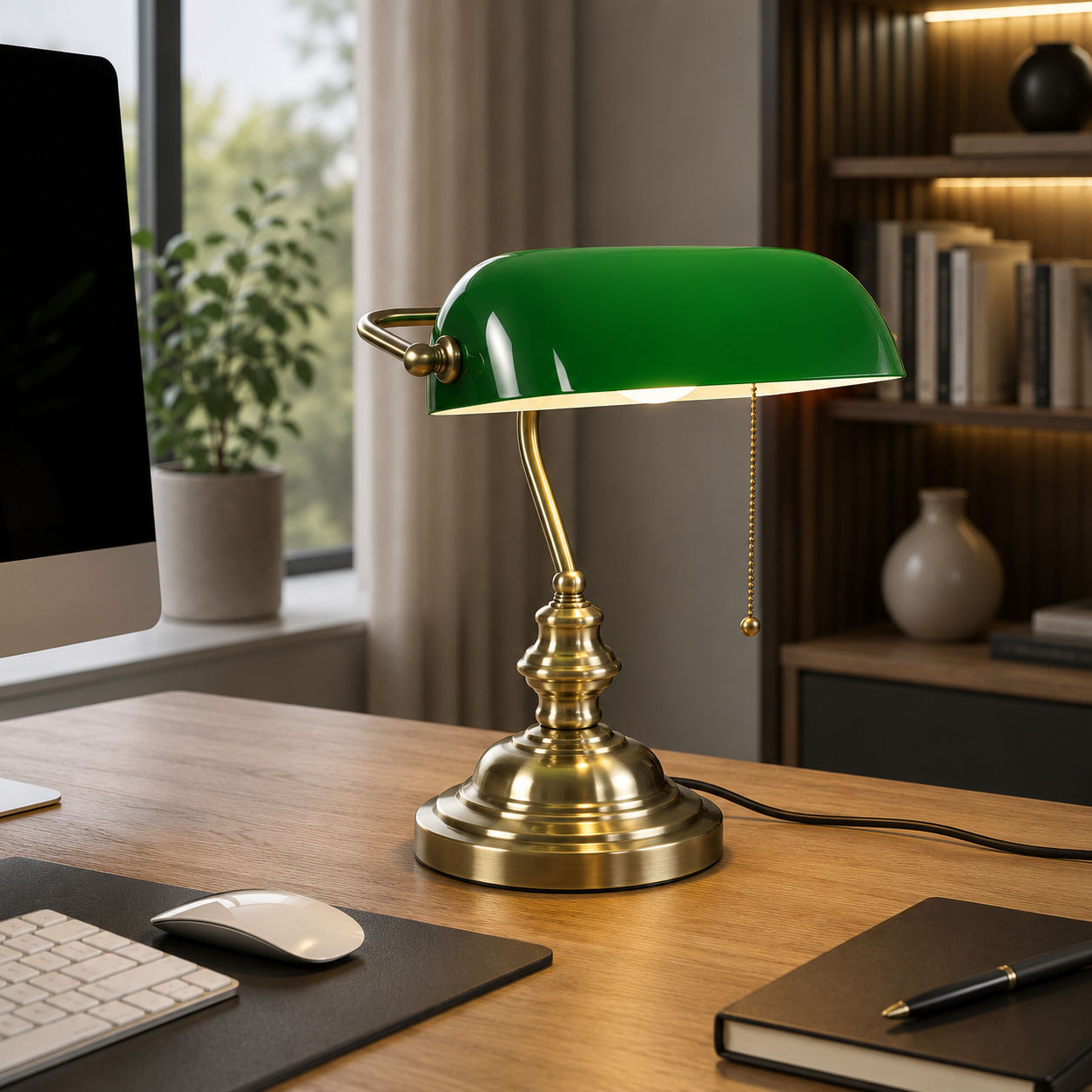 Vintage retro-style desk lamp