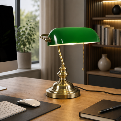 Vintage retro-style desk lamp