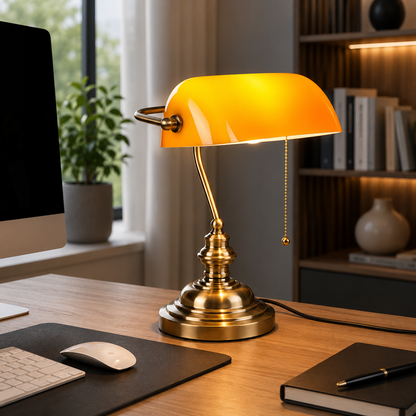 Vintage retro-style desk lamp