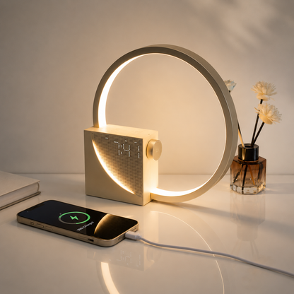 LED Night Light Alarm Clock
