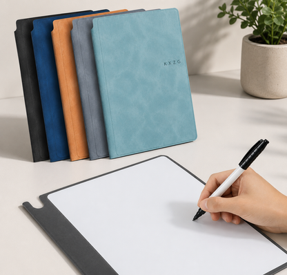 Reusable Whiteboard Notebook