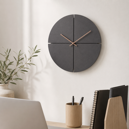 Scandinavian MDF Wall Clock
