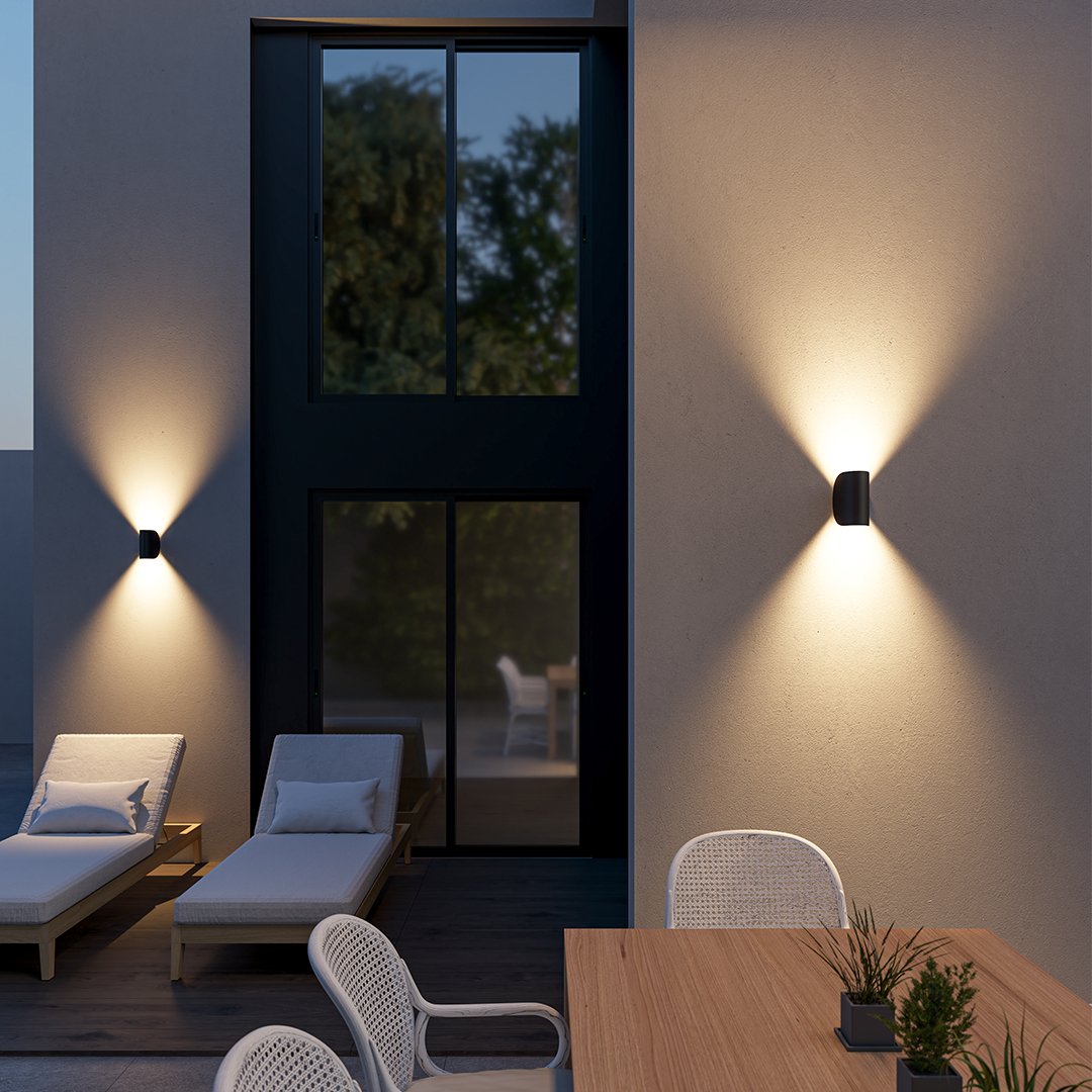 Leif – obrotowy kinkiet LED IP65