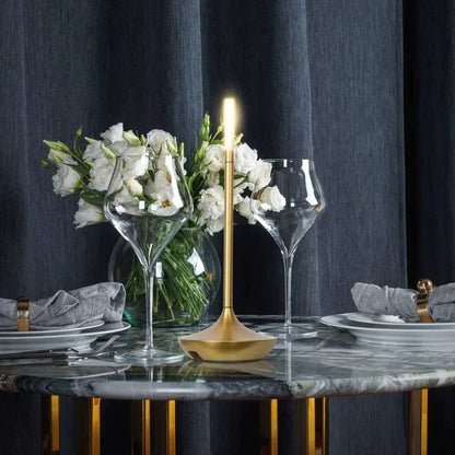 Minimalist LED Table Lamp – Modern Elegance Inspired by an Oil Lamp