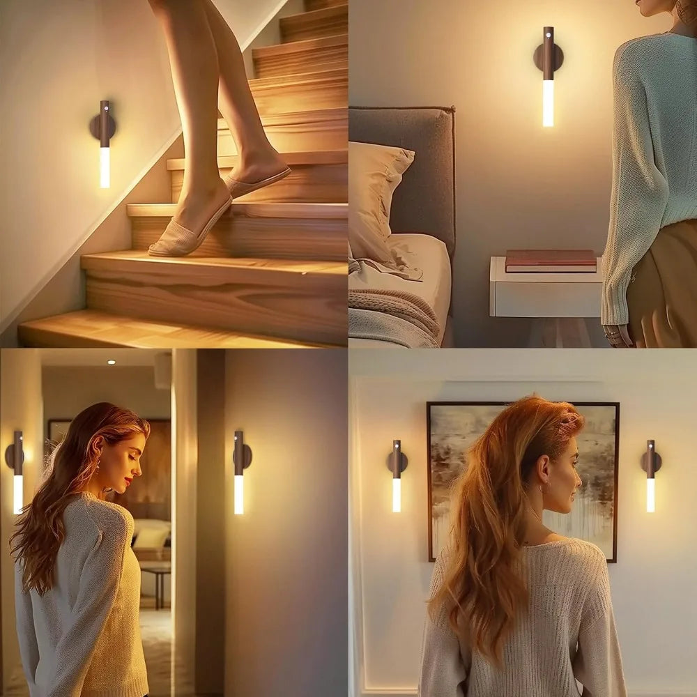 LunaSense LED Wall Light with Motion Sensor