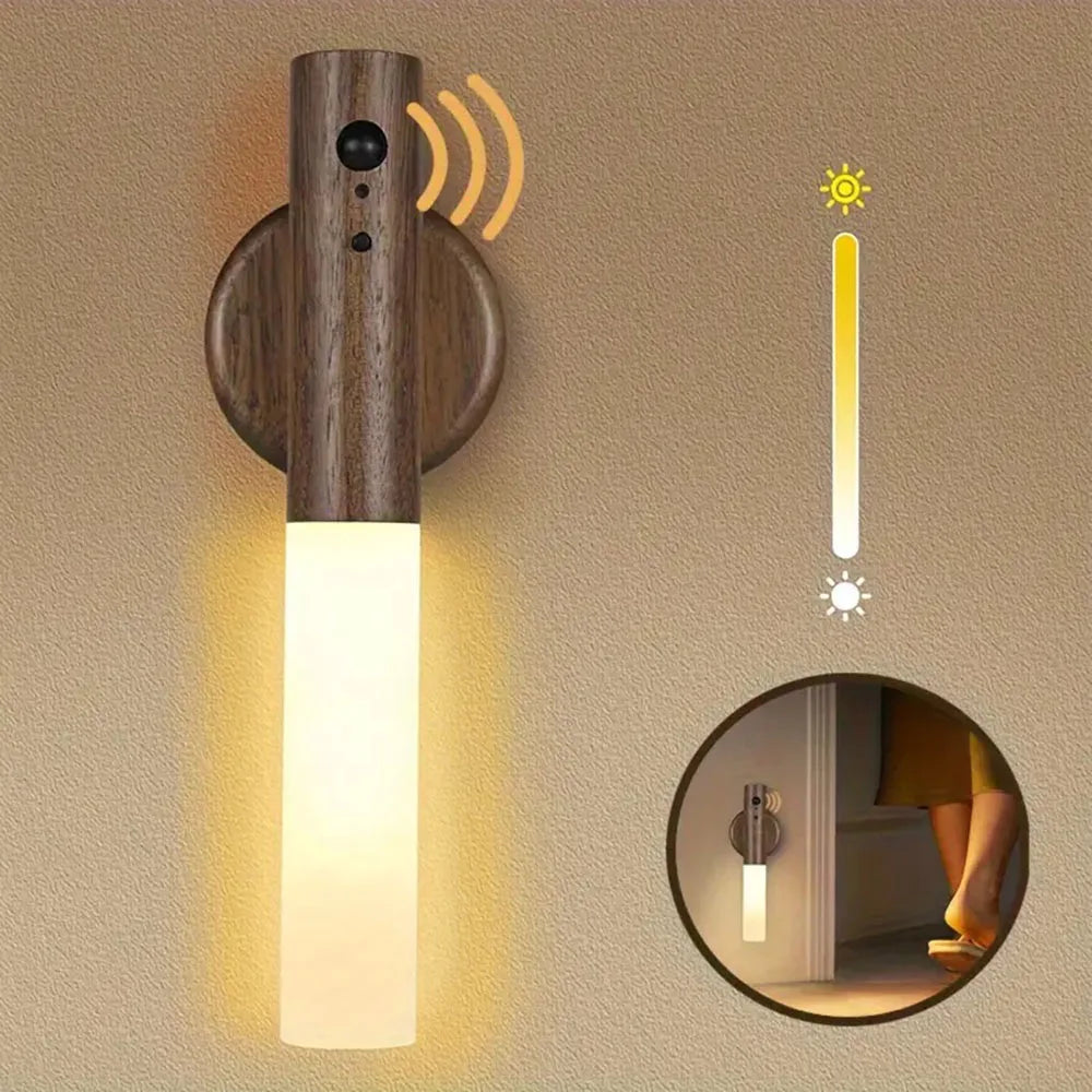 LunaSense LED Wall Light with Motion Sensor