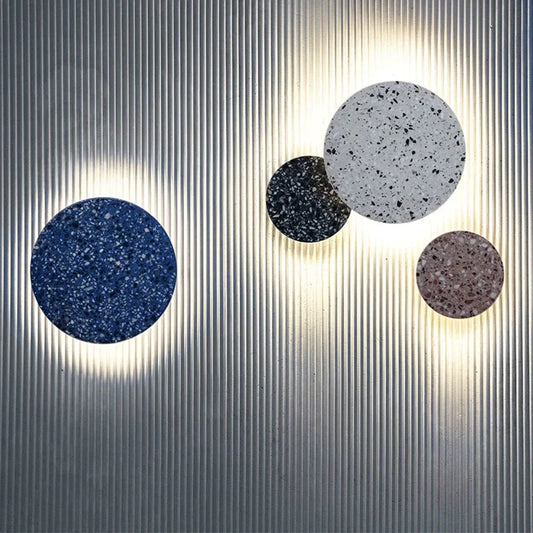 Terrazzo Aura Wall Sconce – Artistic Light with Modern Elegance