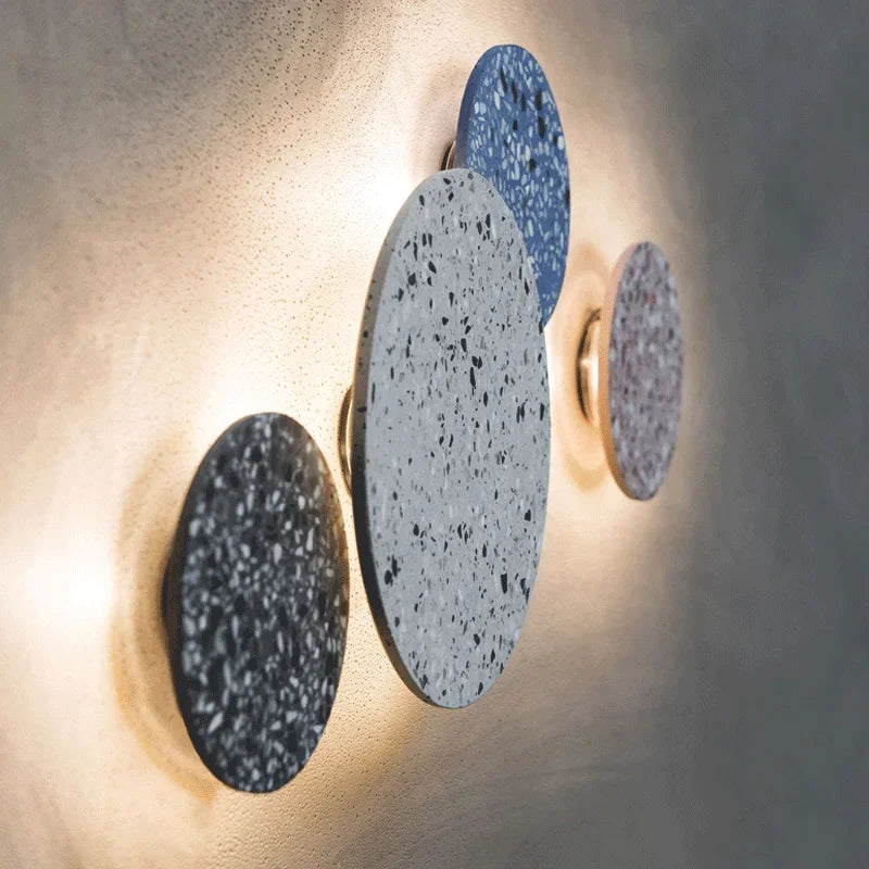 Terrazzo Aura Wall Sconce – Artistic Light with Modern Elegance