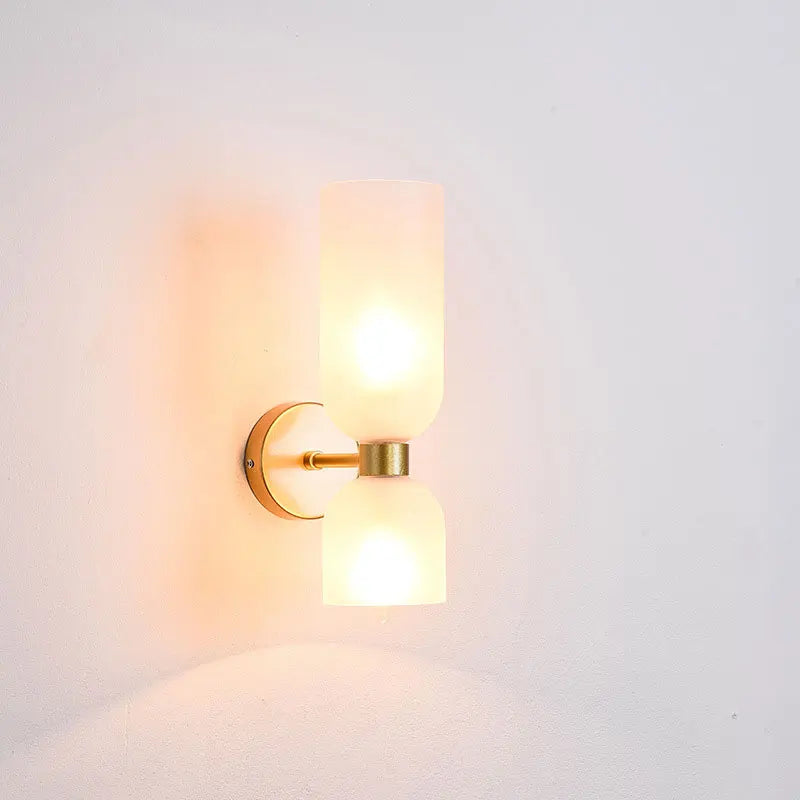 Aurum Smoke wall light with double illumination