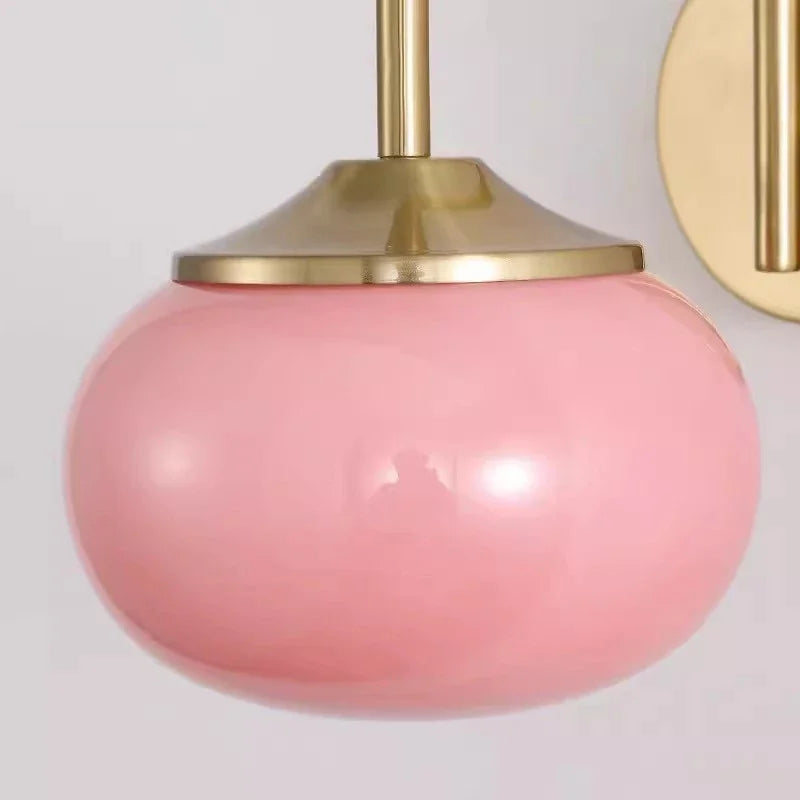Nordic Globe Gold Wall Lamp