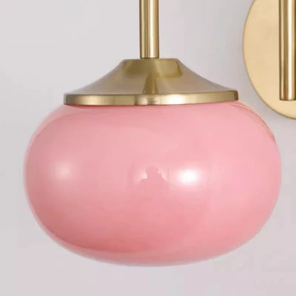 Nordic Globe Gold Wall Lamp