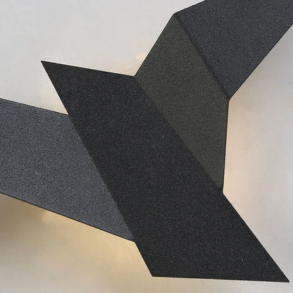 LED Wall Light Origami Bird – artistic light in a lightweight form