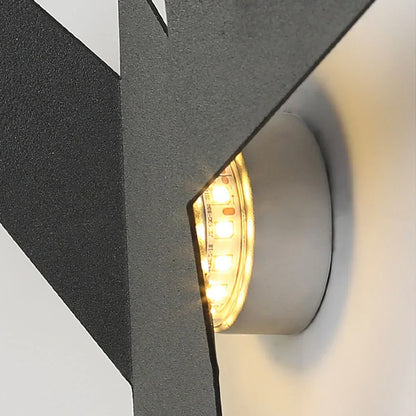 LED Wall Light Origami Bird – artistic light in a lightweight form