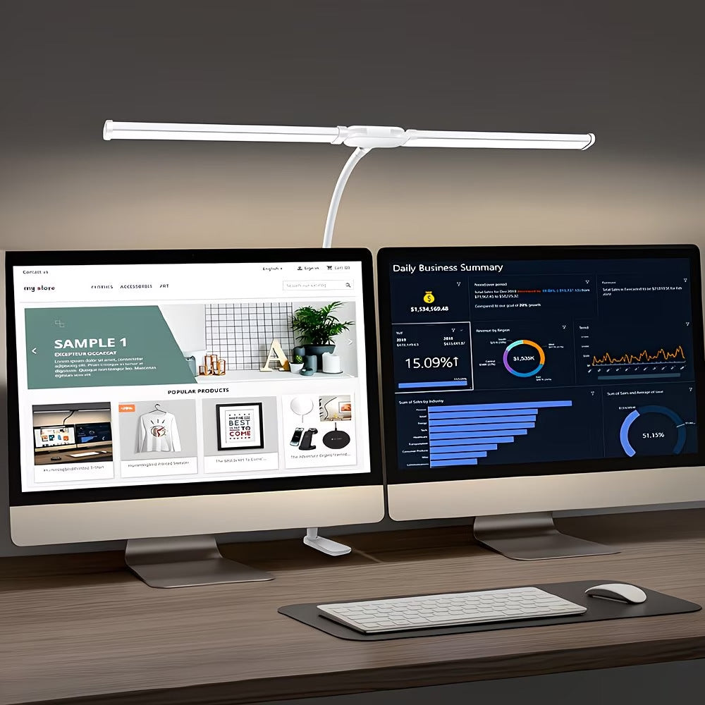 LumaFlex – Regulowana lampa LED na monitor