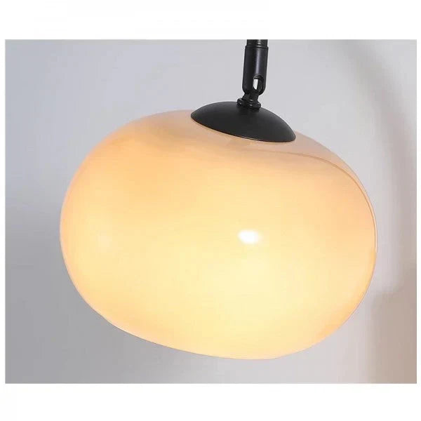 Nordic Glass Wood Wall Lamp