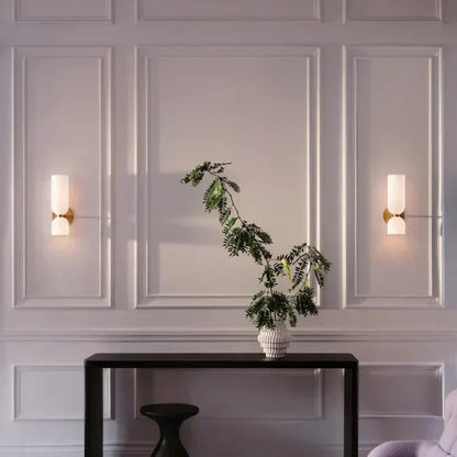 Aurum Smoke wall light with double illumination