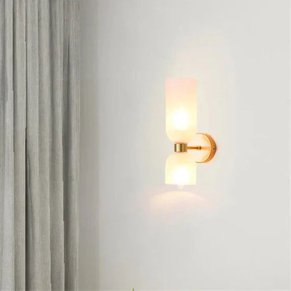 Aurum Smoke wall light with double illumination