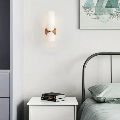 Aurum Smoke wall light with double illumination