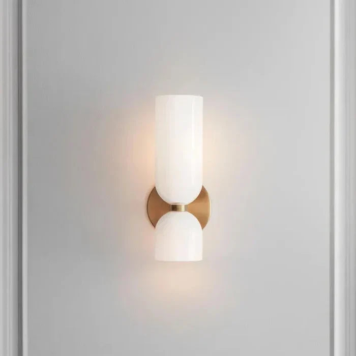 Aurum Smoke wall light with double illumination