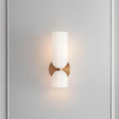 Aurum Smoke wall light with double illumination
