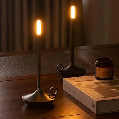 Minimalist LED Table Lamp – Modern Elegance Inspired by an Oil Lamp