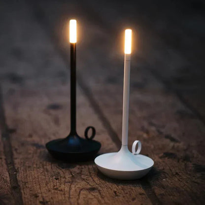 Minimalist LED Table Lamp – Modern Elegance Inspired by an Oil Lamp