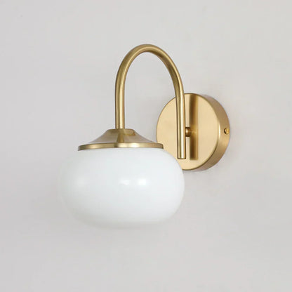 Nordic Globe Gold Wall Lamp