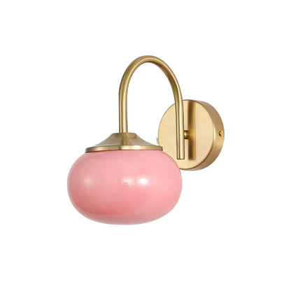 Nordic Globe Gold Wall Lamp