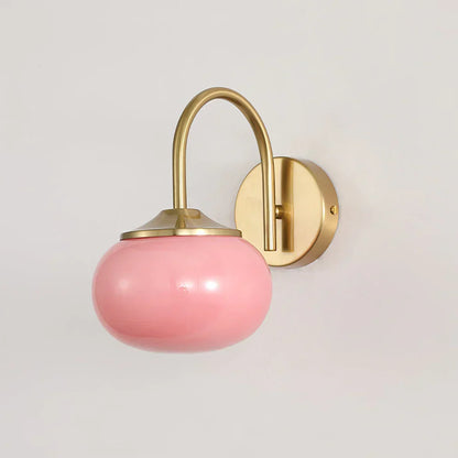 Nordic Globe Gold Wall Lamp