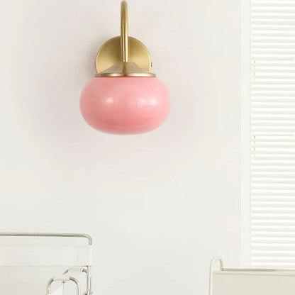 Nordic Globe Gold Wall Lamp