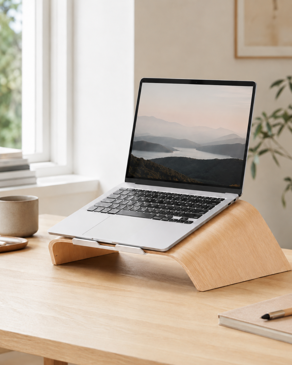 Nordvior laptop stand assumption