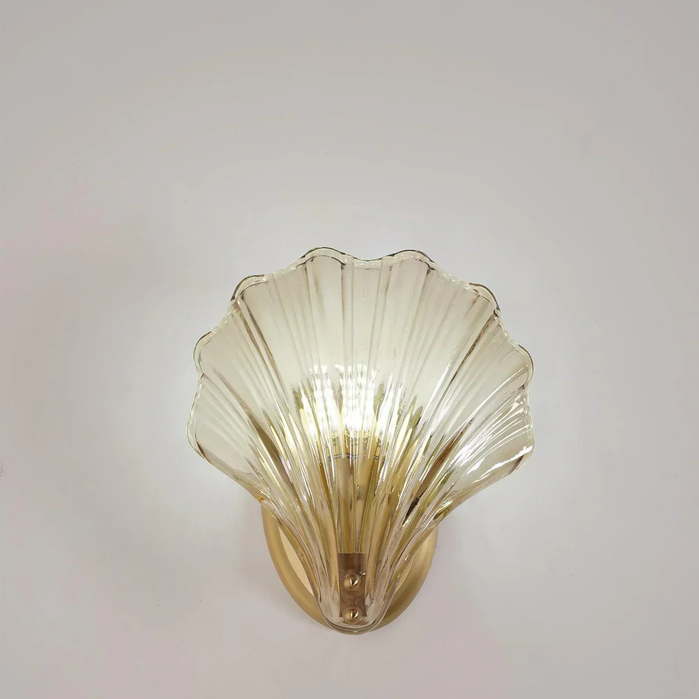 Pearl Shell Wall Lamp – sea-inspired elegance with warm light